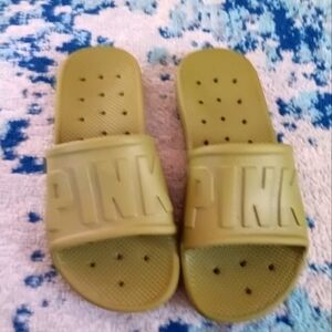 Pink Slide Sandals